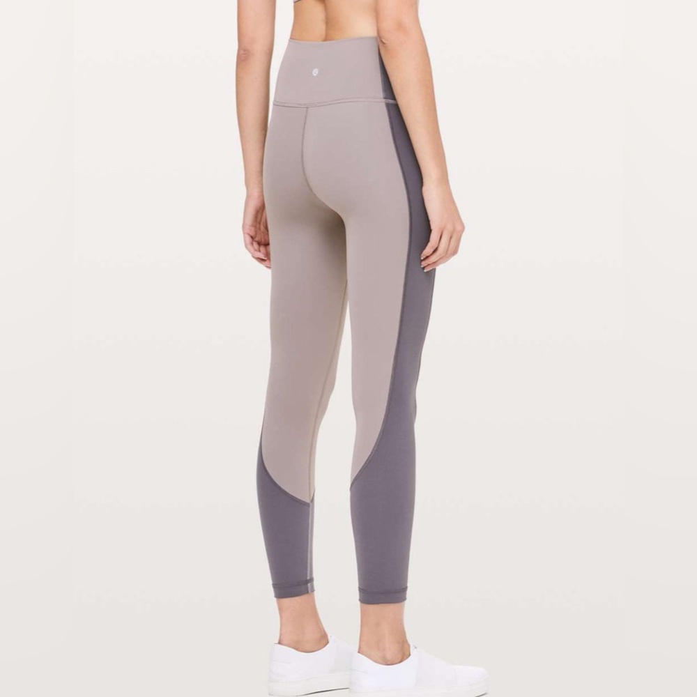 Lululemon Wunder Under Hi-Rise 7/8 Legging Curve 25" Moonphase/Lunar Rock size 4 - Picture 4 of 10